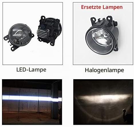 SIEMID Neue Generation LED Nebelscheinwerfer Paar für Hond.a Civic CR-V Fit CR-Z Insight Pilot Cross