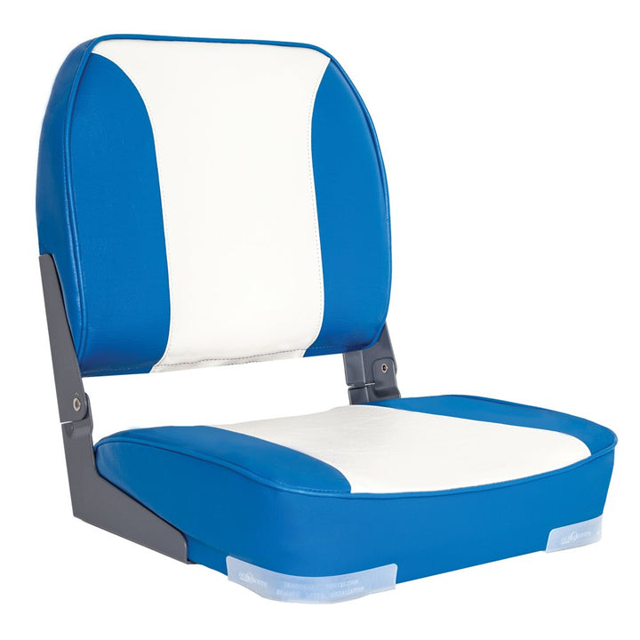 Oceansouth Deluxe Klappsitz für Boote Blau/Weiss, Blau/Weiss