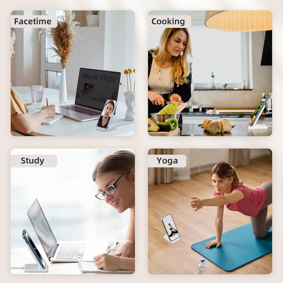 Wireless Charger, Zestiq 15W Induktive Ladestation Handy Ständer, Schnelles Kabelloses Ladegerät für