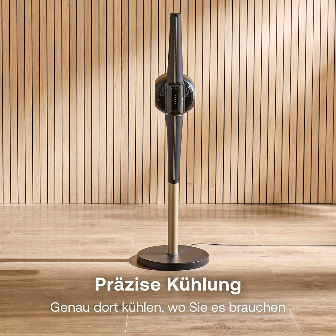 DIMPLEX FlexBlade Flügelloser Ventilator, Tischventilator Oszillierend, 90° Schwenkbar, 20m Reichwei