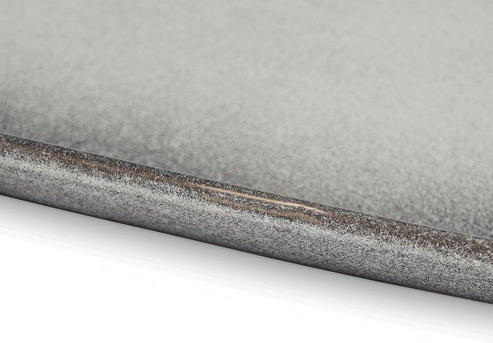 SPRINGLANE Servierplatte Misty Cliff, 40 cm x 21 cm, Steingut Servierteller für Antipasti, Tapas und
