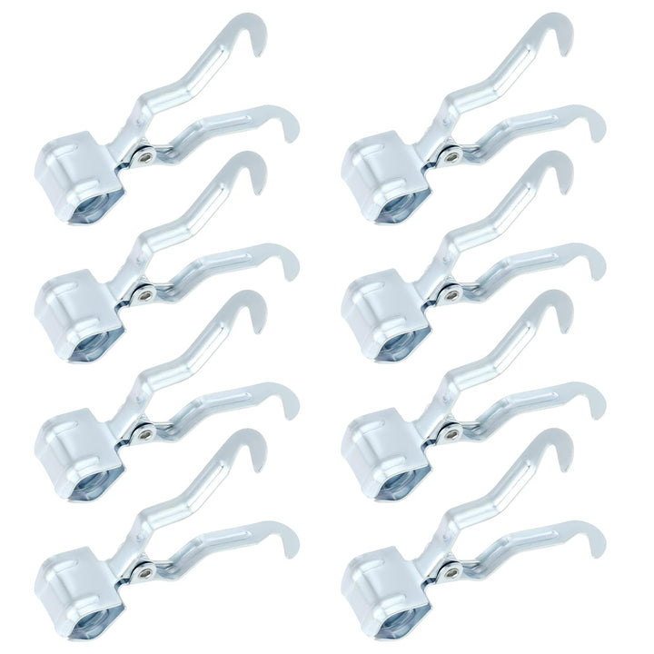 eMagTech Multifunktionale Eisen-Camping-Klemmhaken für Zeltstangen mit einem Durchmesser von 1,6 cm