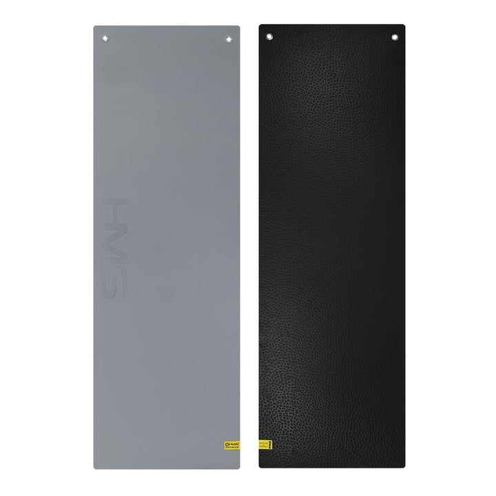 HMS Club Fitnessmatte mit Löchern MFK03 grau-schwarz