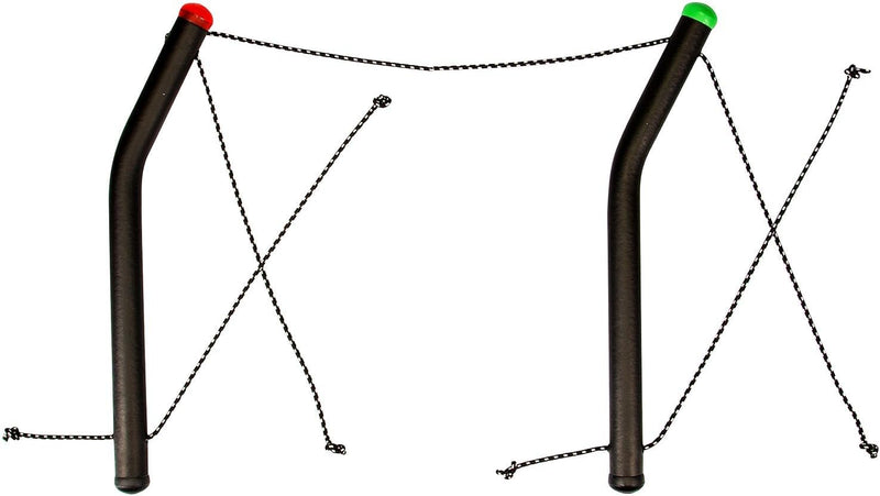 Wolkenstürmer® Paraflex Quad 4-Leiner Lenkmatte 3.9 in blau - „Ready to Fly“ Kite Drachen inkl. Hand