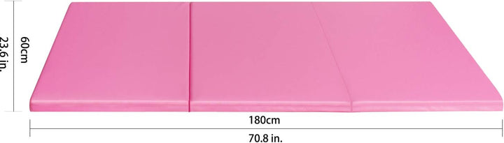 CCLIFE Turnmatte Weichbodenmatte 180x60x5cm Kinder Klappbare für Zuhause Fitnessmatte Gymnastikmatte