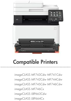 Amstech Kompatibel Toner als Ersatz für Canon 055H 055 i-SENSYS MF744Cdw MF741Cdw MF743Cdw MF745Cdw