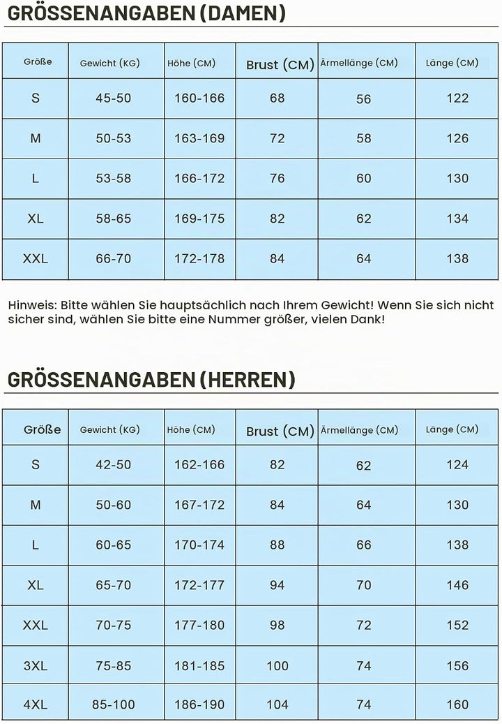 Damen Herren Lange Ärmel Tauchanzug One Piece UV-Schutz Badeanzug Sommer Herbst M Damen, M Damen