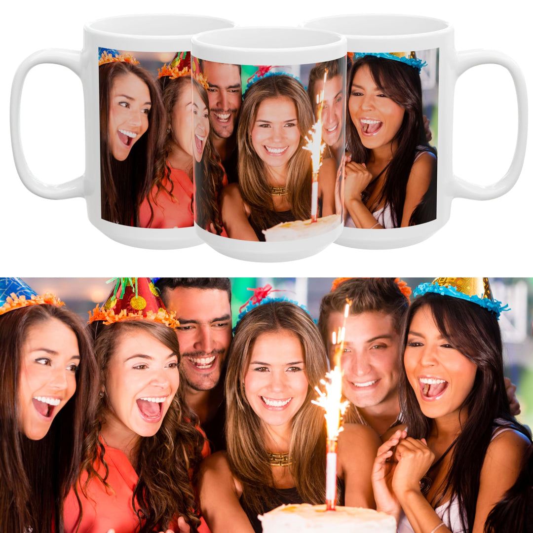 Individuelle Tasse mit Bild oder Text Ihrer Uploads, personalisierte Tasse, mikrowellen- und spülmas