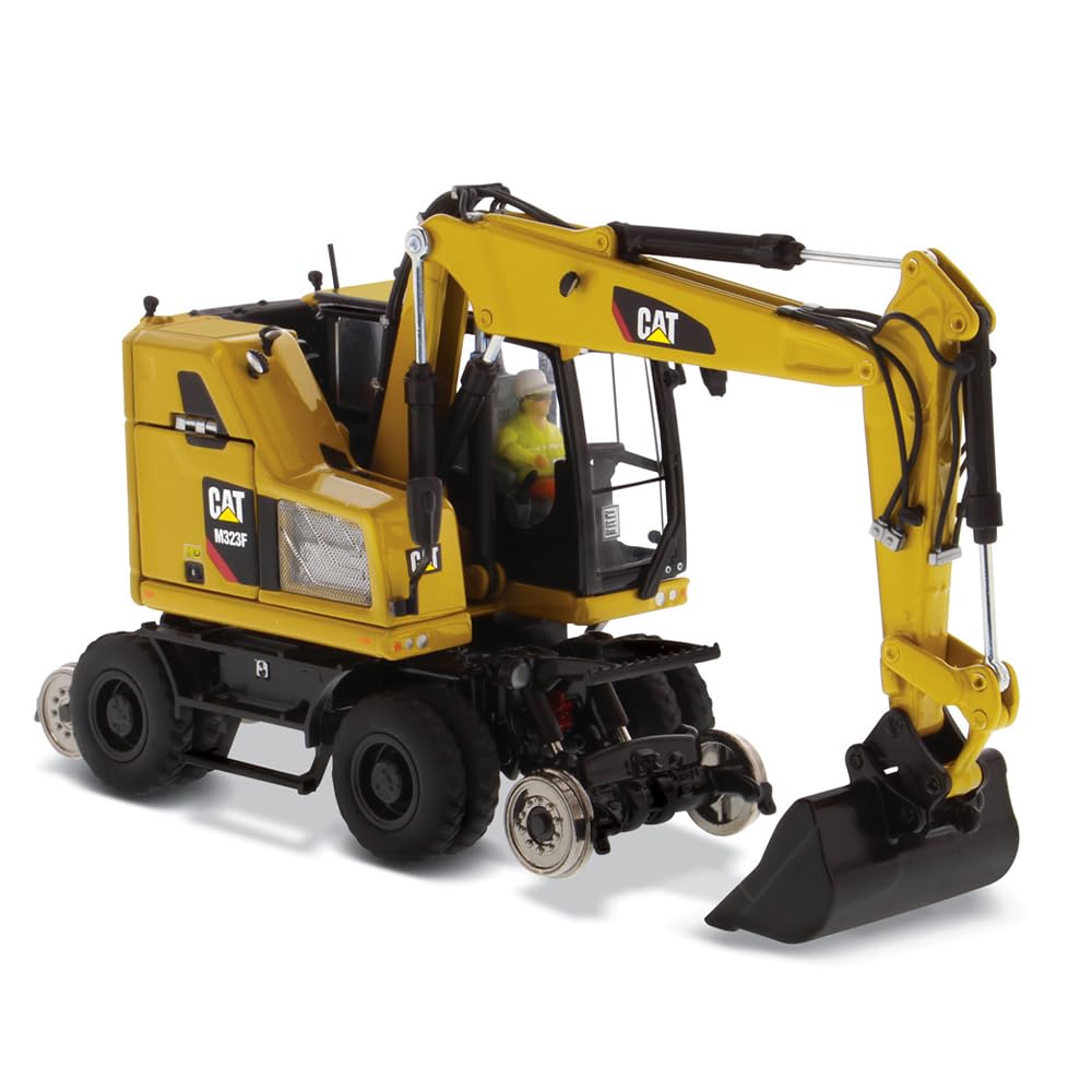 Diecast Masters - Cat M323F Zweiwegebagger, Highline Series, 1:50, ab 14 Jahren, Baustellenfahrzeug
