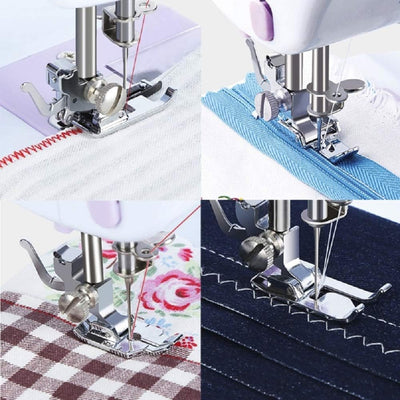 12-Stich-Multifunktionsnähmaschine, Haushaltsnähmaschine, elektrische Nähmaschine, tragbare Nähmasch