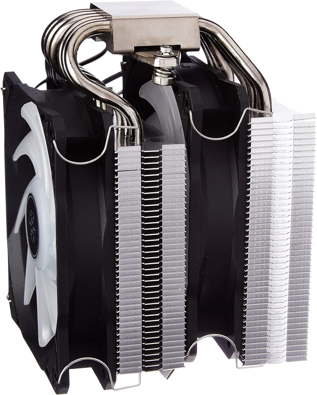 SilverStone Technology SST- HYD120-ARGB-V2 - Hydrogon Dual-Tower-CPU-Kühler mit 6 Wärmerohren und du