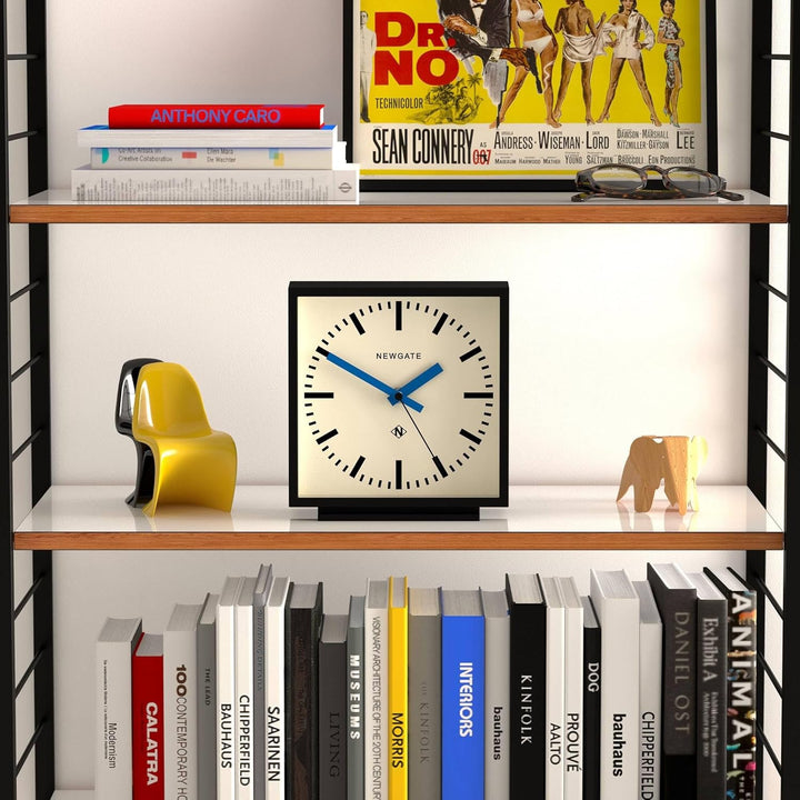NEWGATE® Amp Silent Sweep Kaminuhr – 'No Tick' – eine Moderne Kaminuhr – Uhren für Wohnzimmer – Büro