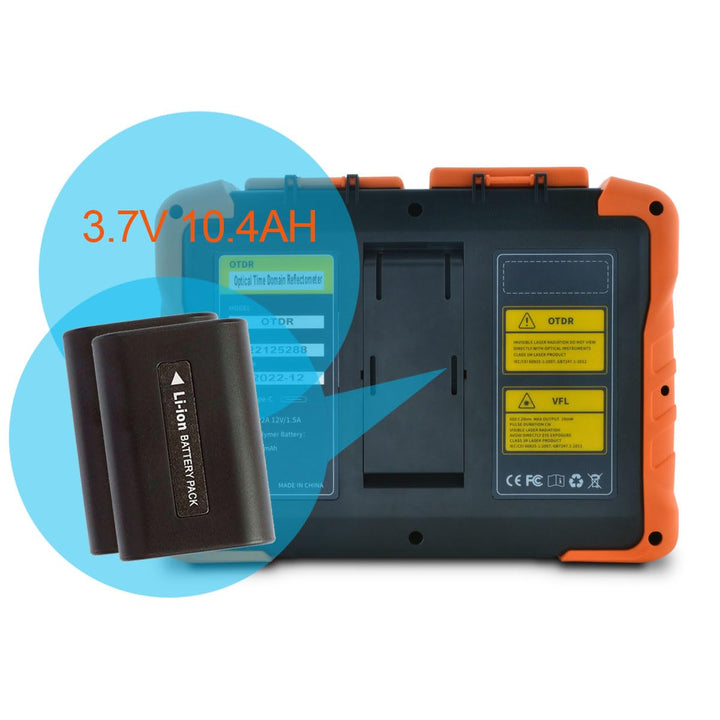 850/1300nm 26/28dB 4in1 MM OTDR +VFL+OPM+OLS 7” Touchscreen 60Km Glasfaser Tester/LWL Tester/Optisch