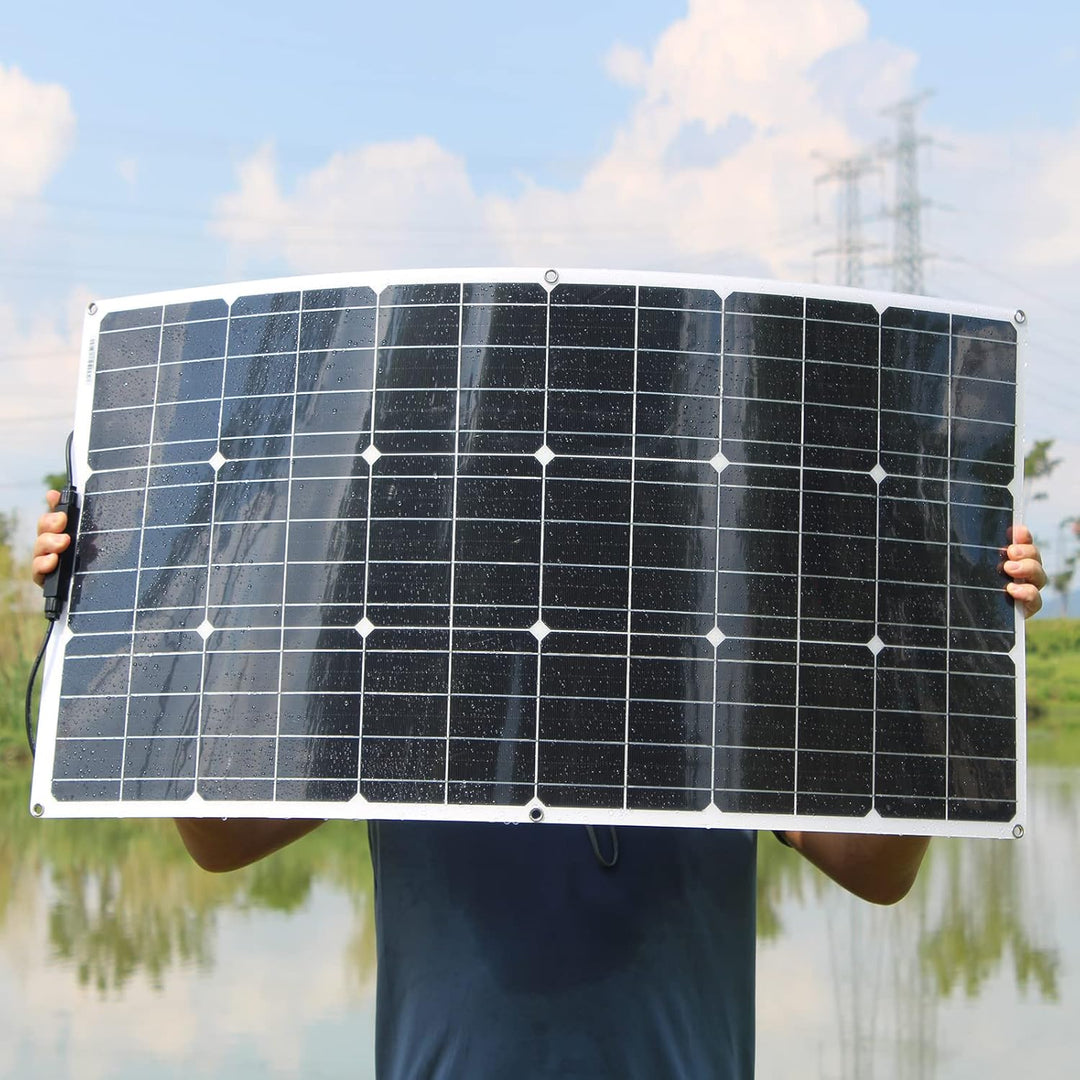 Solarpanel 600W Flexible Solar Panel 6pcs 100W 12V Monocrystalline Silicon Photovoltaic Module for R