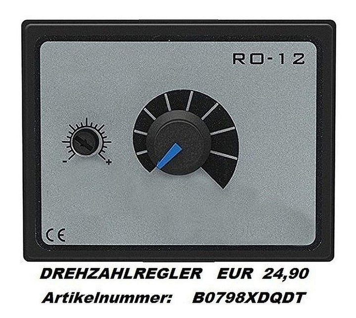 Uzman-Versand AG120E Industrie ALU Radiallüfter Radialventilator Zentrifugal Radial Gebläse, Lüfter,