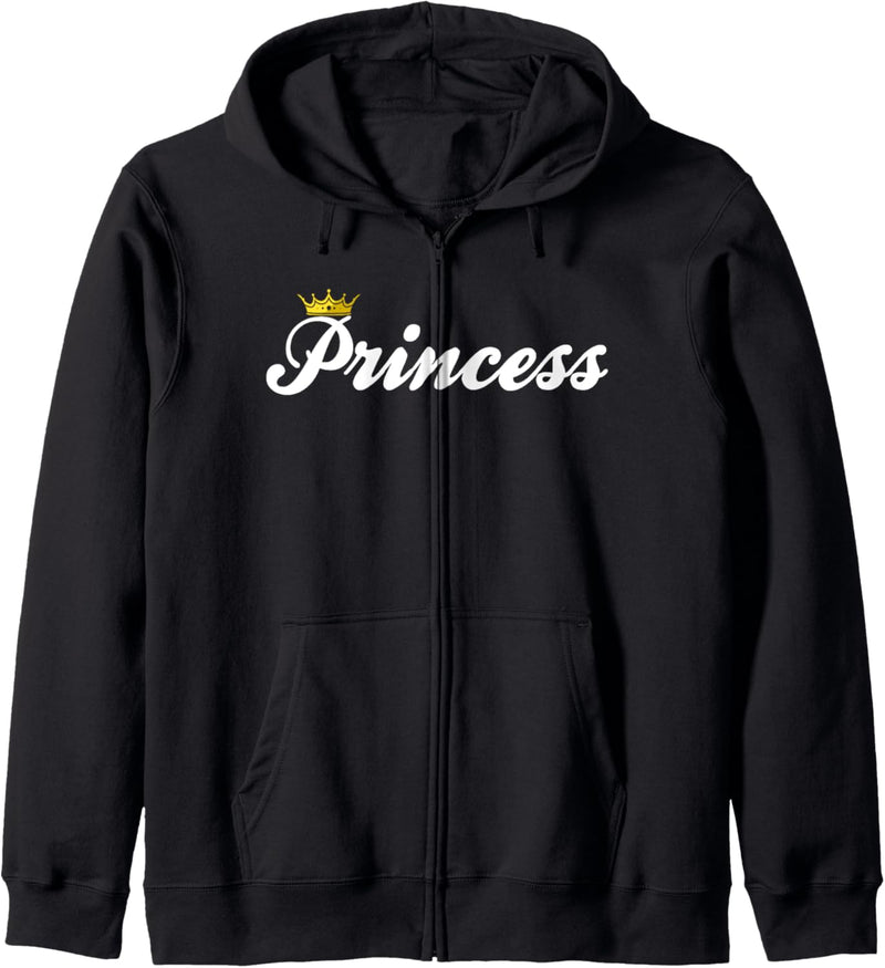 Princess with Crown funny Princess Kapuzenjacke