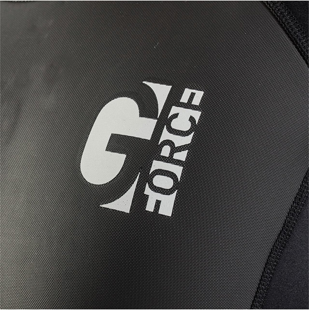 GUL Mens G-Force 3mm Back Zip Shorty Wetsuit - Schwarz - Easy Stretch - 80% D-Flex - Panels für eine