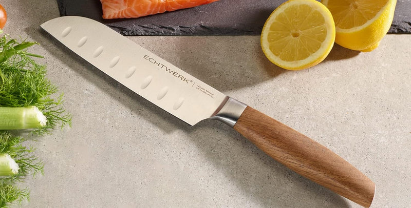 ECHTWERK Santokumesser Edition aus hochwertigem Stahl, Küchenmesser, Kochmesser, Allzweckmesser, Spe