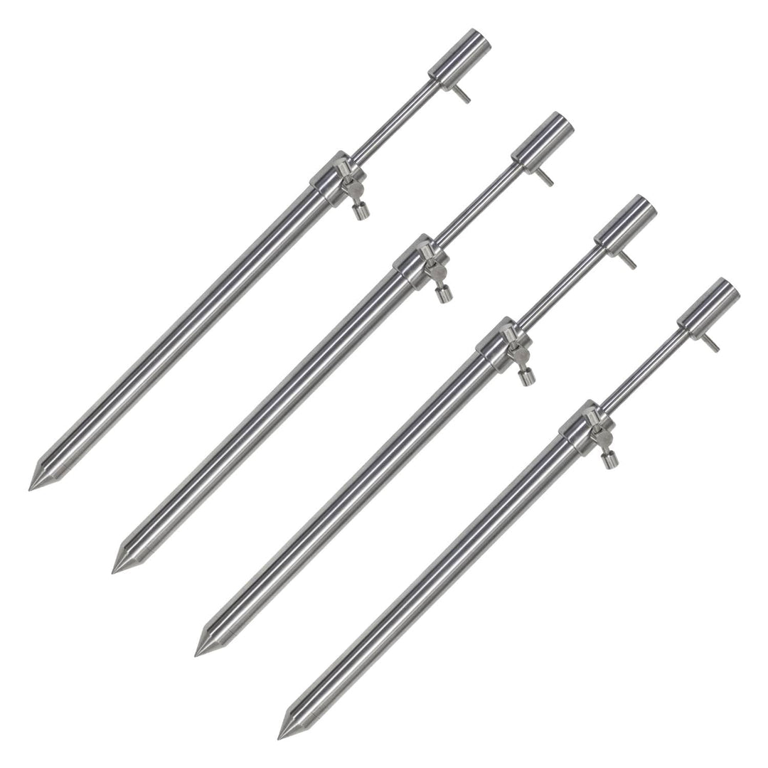 Angel Domäne Edelstahl Bankstick | Stainless Steel Bank Stick | Rutenhalter | Rutenauflage | Erdspie
