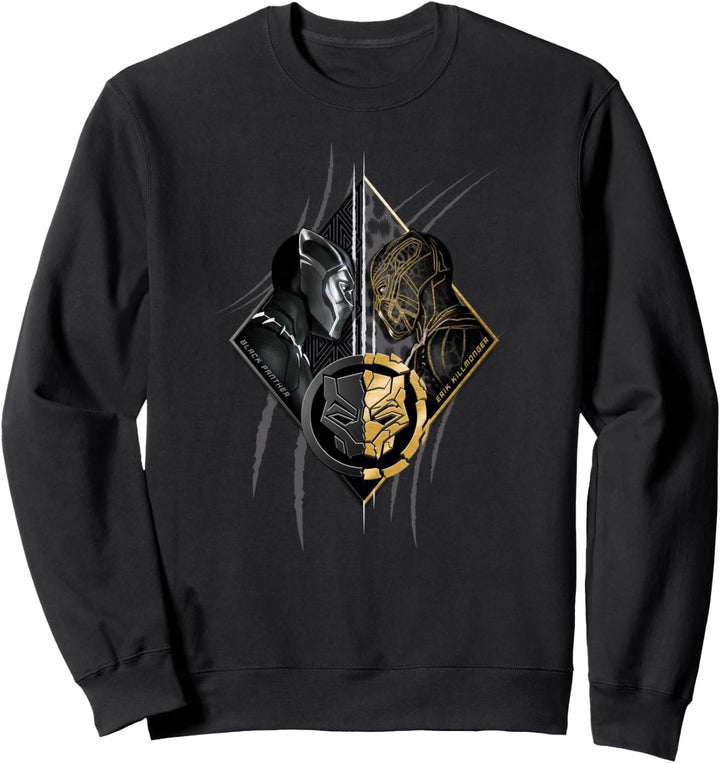 Marvel Black Panther vs Killmonger Sweatshirt