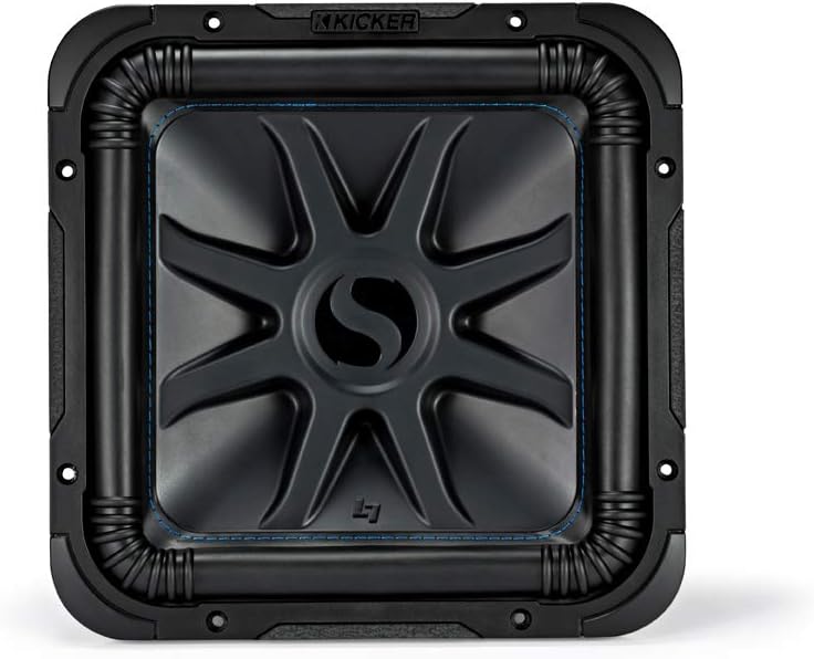 KICKER 44L7S124 12 Zoll Solobaric L7 Woofer Schwarz