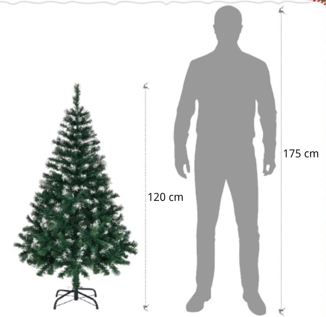 LEADZM 180/210/240cm Künstlicher Weihnachtsbaum, Tannenbaum künstlich mit Metallständer, Christbaum,