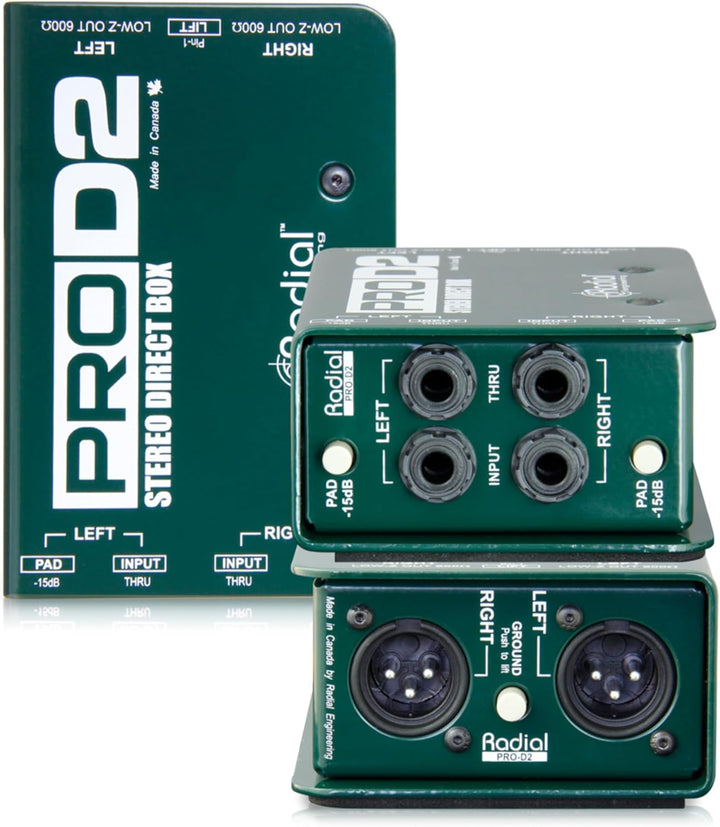 Radial engineering Pro D2 DI Box