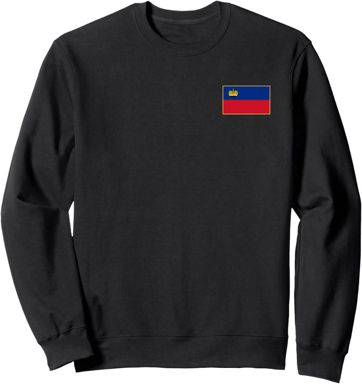 LIECHTENSTEIN FLAG VADUZ SCHAAN Sweatshirt