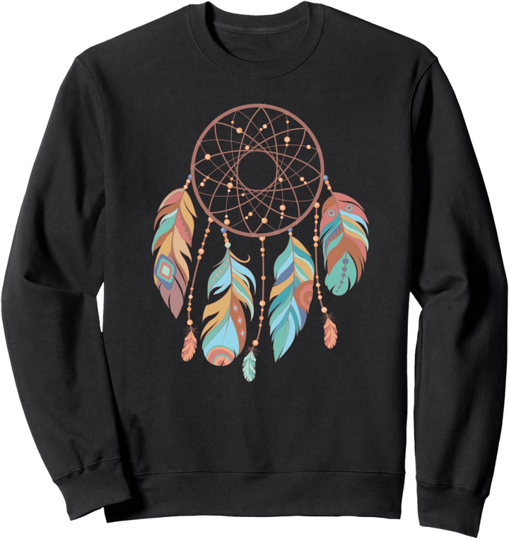 Dream Catcher Native American Feathers Tribal Dreamcatcher Sweatshirt