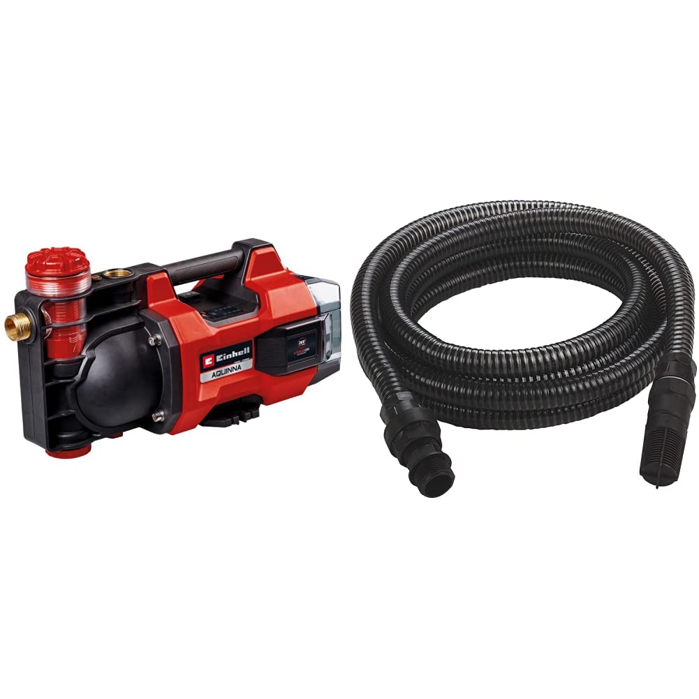 Einhell Akku-Gartenpumpe AQUINNA 36/38 F LED Power X-Change (36 V, max. 3800 L/h Fördermenge, max. 3