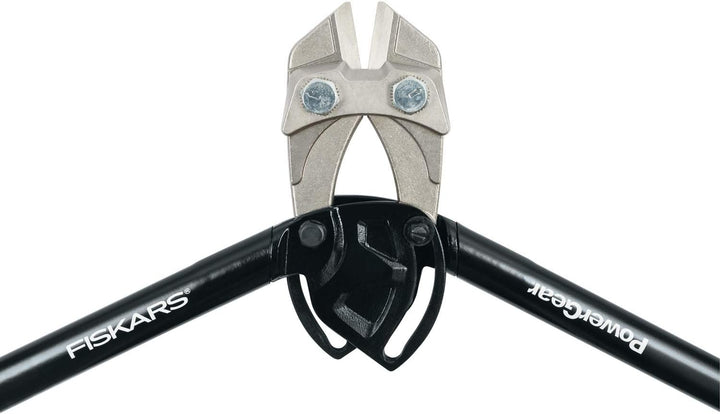 Fiskars Bolzenschneider, Bis zu 30% mehr Kraft, Länge 91 cm, Stahl/Kunststoff, Schwarz/Orange, Power