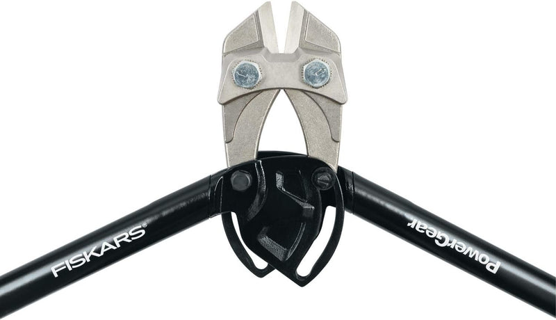 Fiskars Bolzenschneider, Bis zu 30% mehr Kraft, Länge 91 cm, Stahl/Kunststoff, Schwarz/Orange, Power