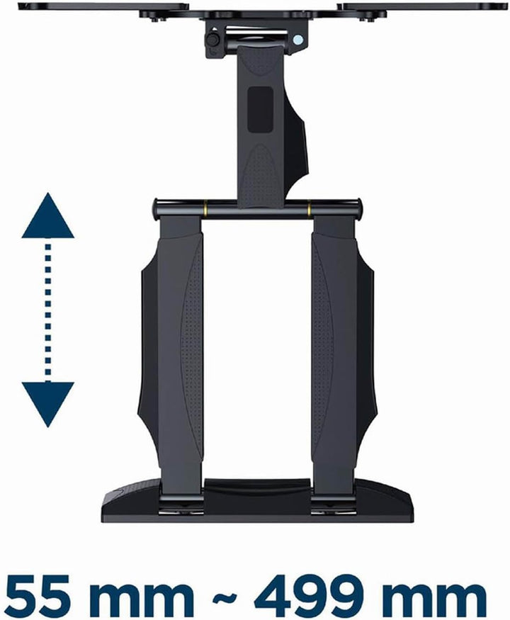Gembird Premium Full-Motion TV-Wandhalterung – Für 32–55 Zoll Fernseher, VESA 400x400 mm, Neig- und