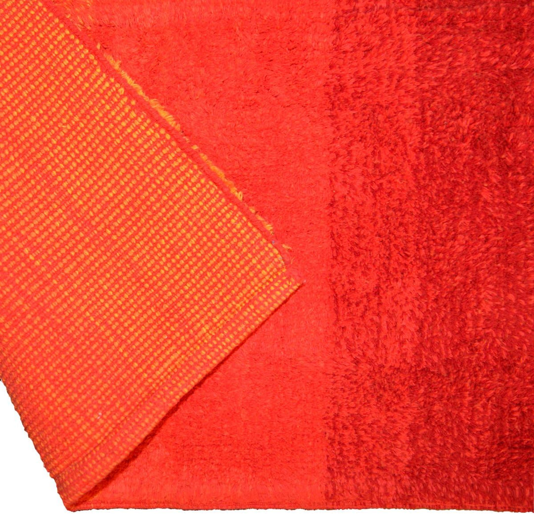 Dyckhoff Badteppich Colori, Rot, 70 x 120 cm, 100% Bio Baumwolle, GOTS 70 x 120 cm Rot, 70 x 120 cm