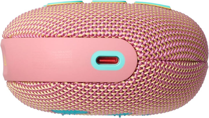 JBL Clip 5, Tragbare Bluetooth-Lautsprecher-Box, Rosa Pink, Pink