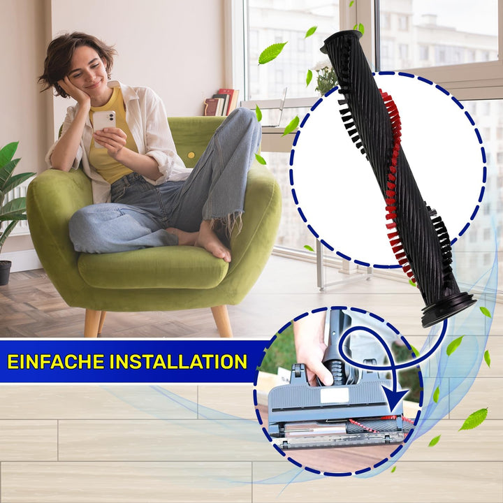 MONTERAL Walzen Kabellosen Elektrischen Staubsauger Bürste mit dem Originalcode 17006066 für Bosch -