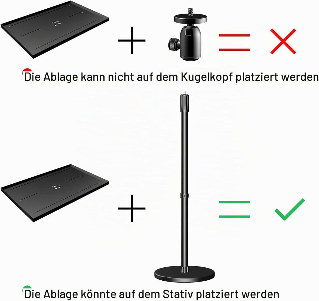 Beamer Ständer, Multifunktionaler Bodenständer verstellbar Höhe von 78.79cm bis 106.68cm,Schmieden a