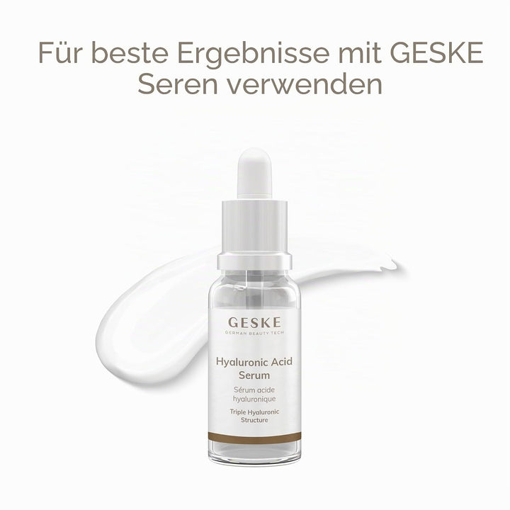 GESKE | SmartAppGuided™ Sonic Facial &amp; Body Roller | 4 in 1 | Dermaroller | Gerät für Gesicht und Kö