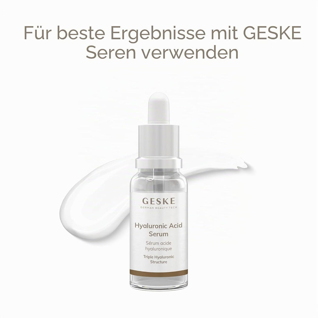 GESKE | SmartAppGuided™ Sonic Facial &amp; Body Roller | 4 in 1 | Dermaroller | Gerät für Gesicht und Kö