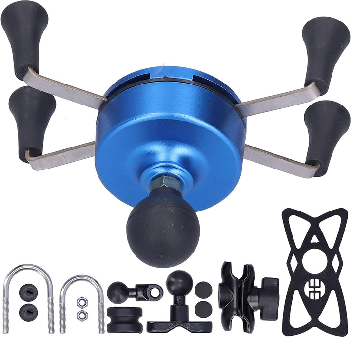 Yctze Motorrad Handyhalter, Handyhalter Kunststoff Metall X-Grip Lenkerhalterung Modifikation Univer