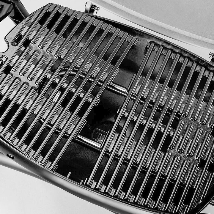 7645 Grillrost Gusseisen für Weber Q200, Q220, Q2000, Q2200 Series, 27,3 x 38,9 cm Grillroste ersatz