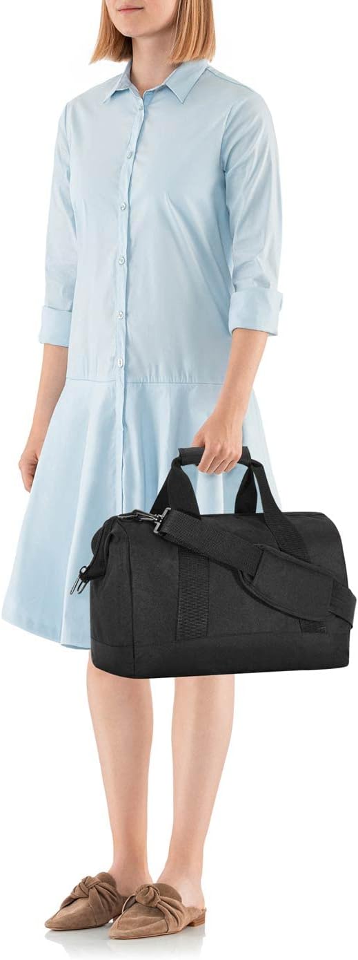 reisenthel Allrounder L Schwarz 30 Liter Reisetasche Sporttasche Schultertasche, Schwarz