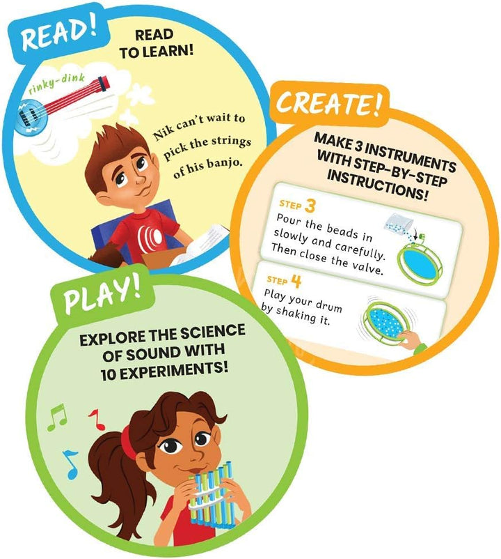 Learning Resources Wissenschaftliches Musiklabor zum Basteln