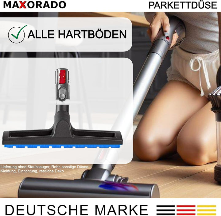 Parkettdüse Hartbodendüse Düse kompatibel mit Hompany Smartvac 11 V15A Ersatzteil für Staubsauger Pa
