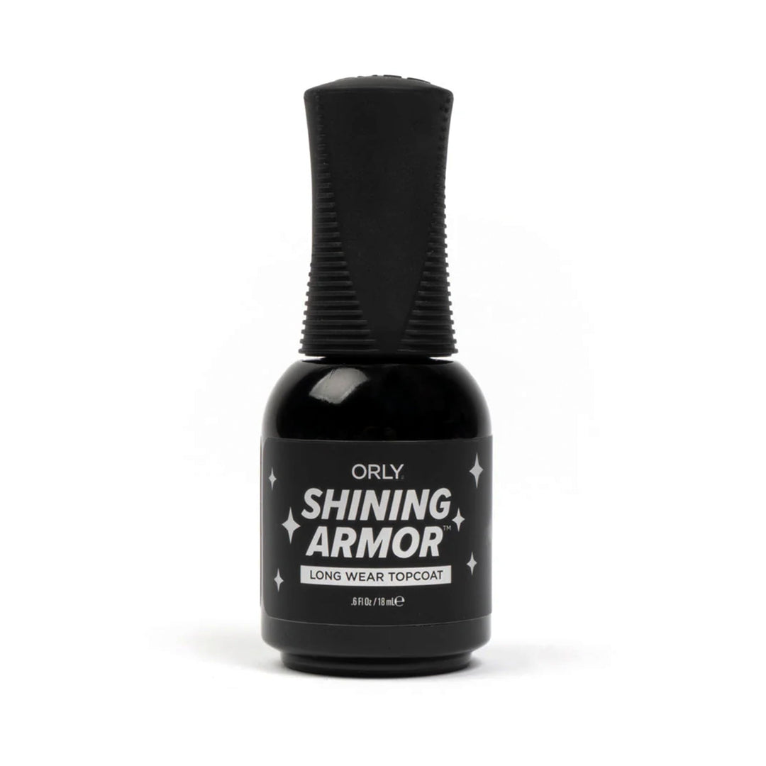 ORLY Premium Shining Armor Nagelüberlack 18ml – schnelltrocknender Topcoat für extra Halt, brillante