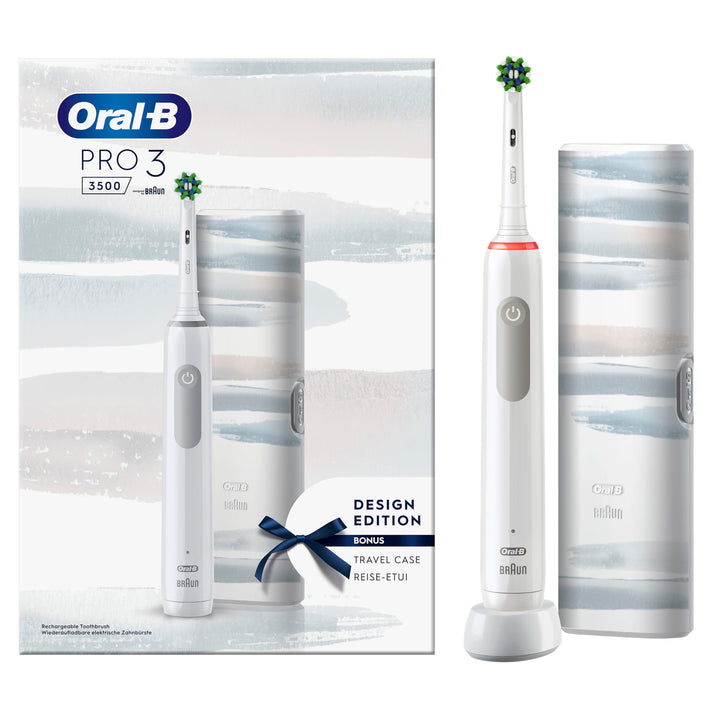 Oral-B PRO 3 3500 Elektrische Zahnbürste/Electric Toothbrush, mit 3 Putzmodi und visueller 360° Andr