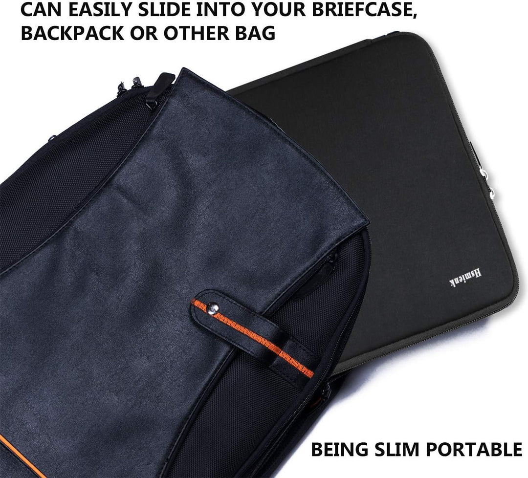 Laptop-Hülle 15,6 Zoll (39,6 cm), langlebig, stossfest, Schutzhülle, Klapptasche, Aktentasche, Trage