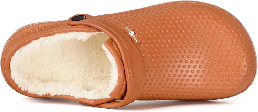 Eagsouni Clogs Hausschuhe Gefüttert Damen Damen Winter Gartenschuhe Wasserdicht Gartenclogs Warme Pa