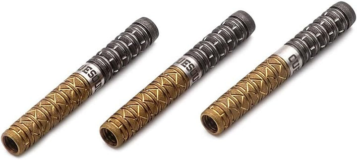 CUESOUL Soft Tip 90% Tungsten Dart Set mit Ölfarbe Finish und ROST Flights 19g cola-bier, 19g cola-b