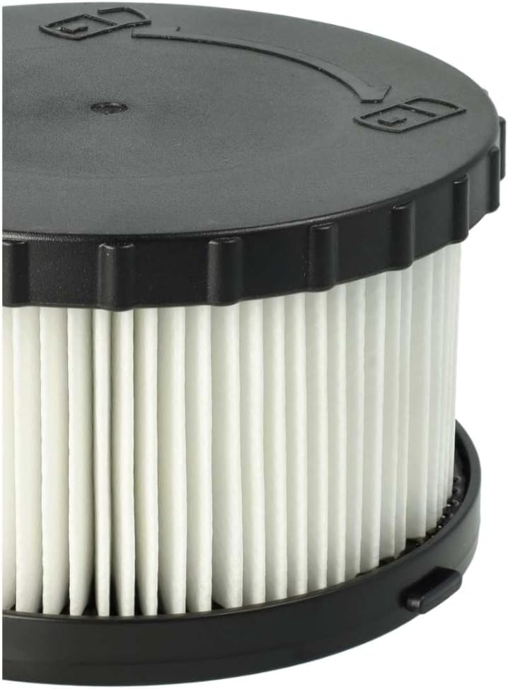 vhbw 2x Staubsaugerfilter Ersatz für Dewalt DC5151H | DC 5151 H für Staubsauger - HEPA-Filter Schwar